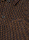 Navy/Brown Wool Tweed Mix Franck Jacket