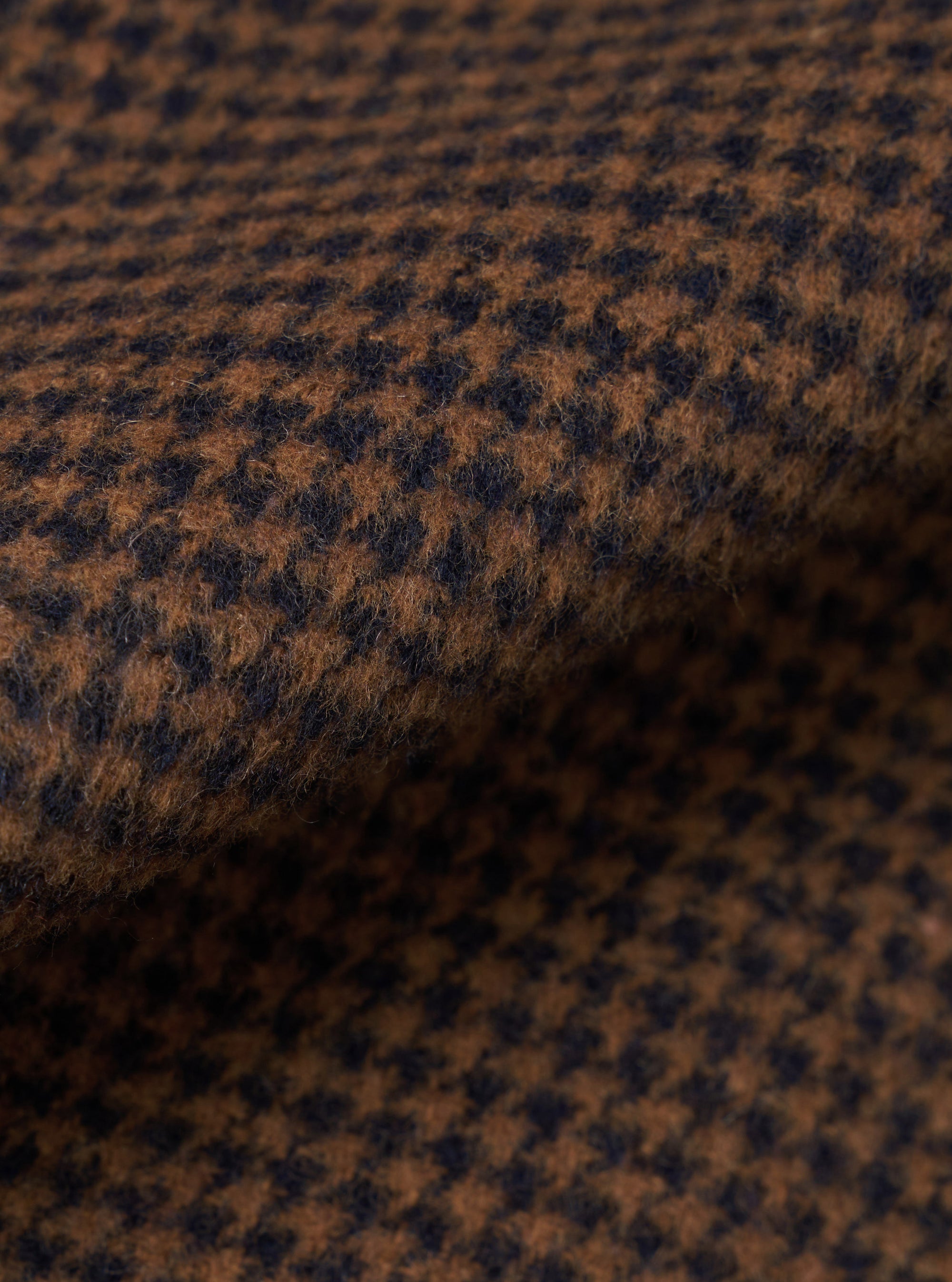 Navy/Brown Wool Tweed Mix Franck Jacket