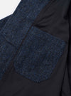 Blue/Black Harris Tweed OG Bakers Chore Jacket