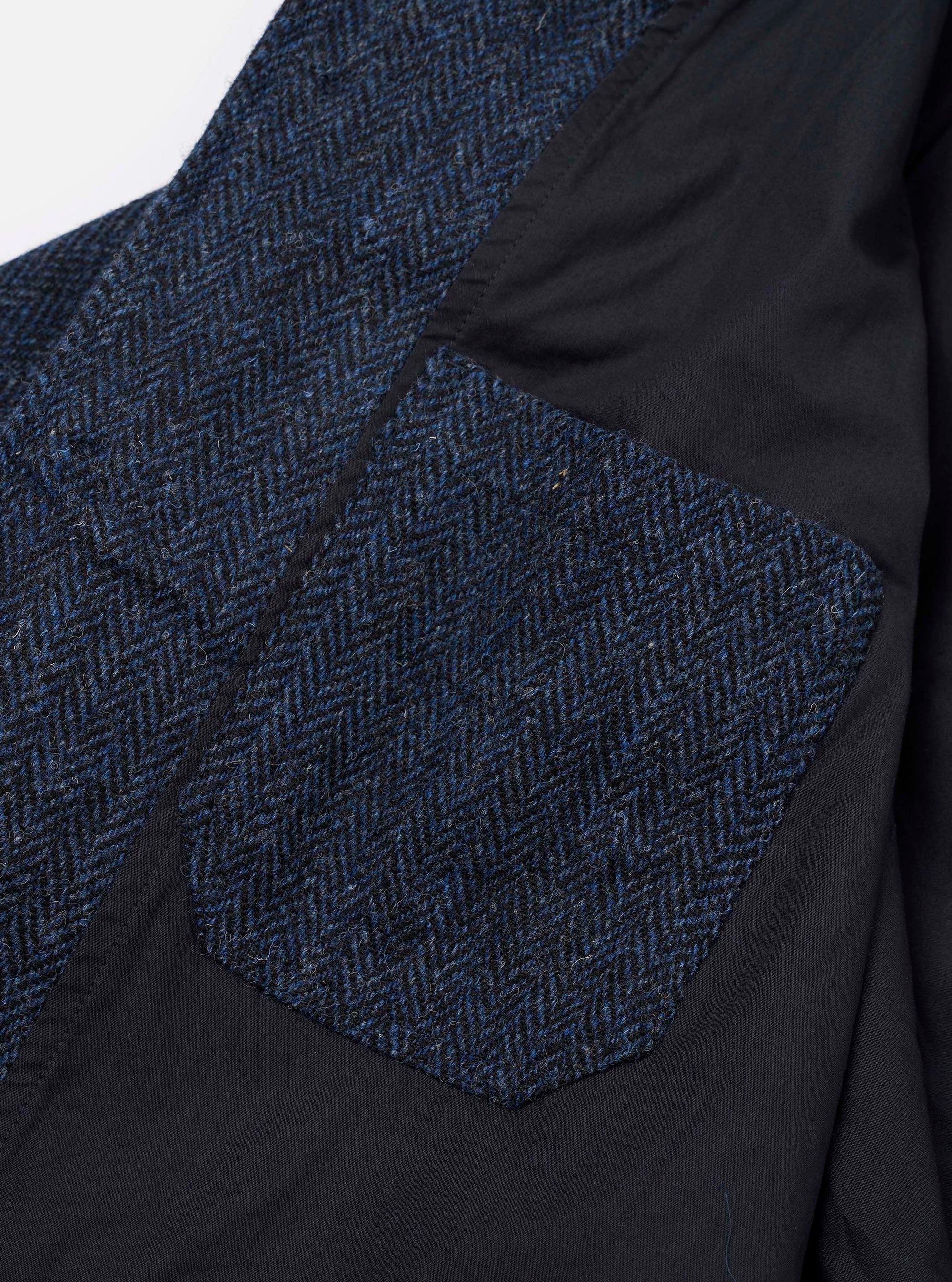 Blue/Black Harris Tweed OG Bakers Chore Jacket