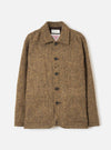 Sand/Brown Harris Tweed OG Bakers Chore Jacket