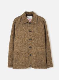 Sand/Brown Harris Tweed OG Bakers Chore Jacket