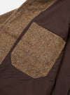 Sand/Brown Harris Tweed OG Bakers Chore Jacket