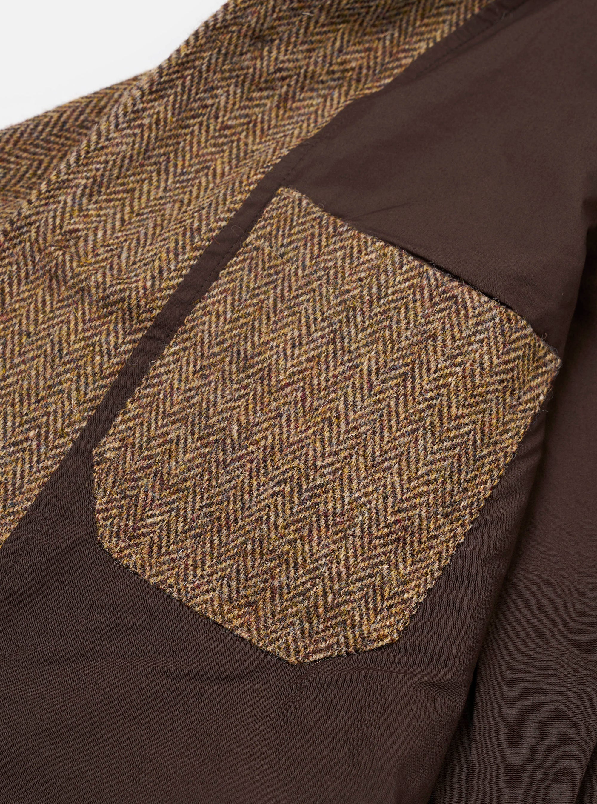 Sand/Brown Harris Tweed OG Bakers Chore Jacket
