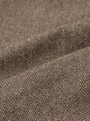Brown Wool Herringbone Gillespie Pant