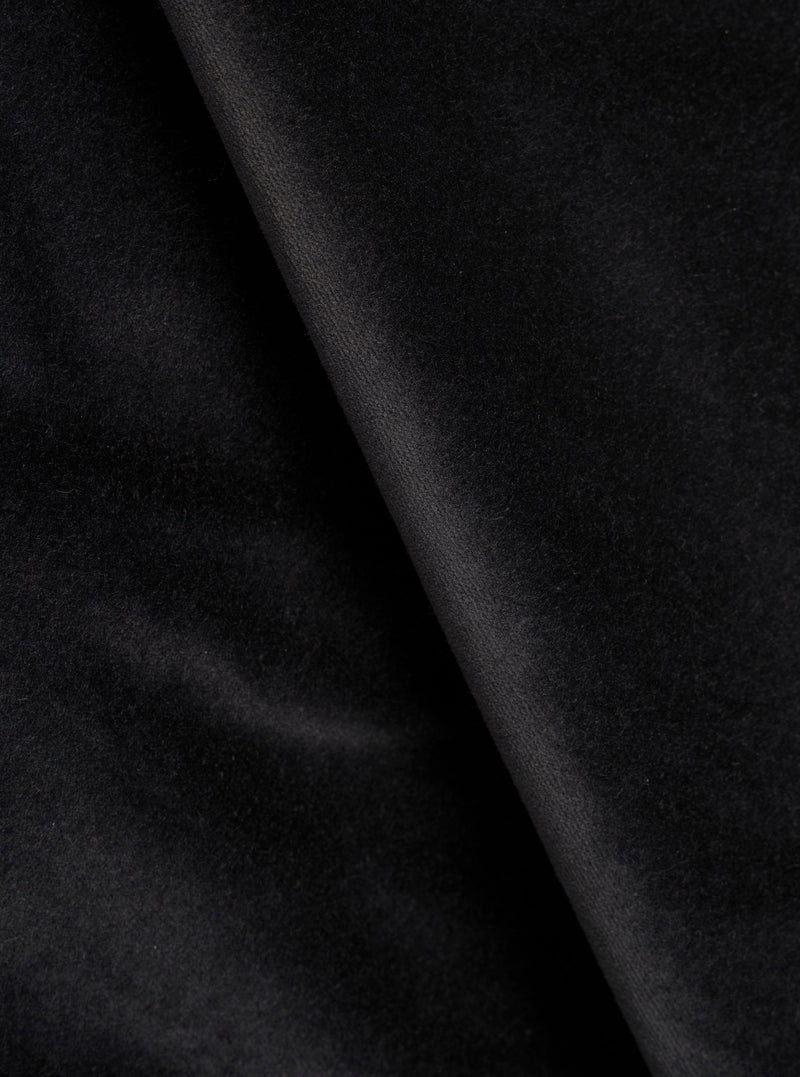 Black CPH Velvet Zip OS Shirt