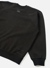 Black Brush Back Sweat UW UW Print Raglan Sweatshirt
