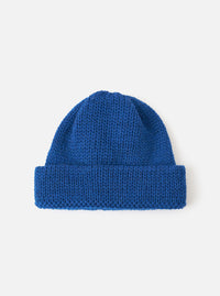Bright Navy British Wool Short Watch Cap