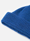 Bright Navy British Wool Short Watch Cap