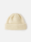 Ecru British Wool Short Watch Cap