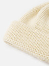 Ecru British Wool Short Watch Cap