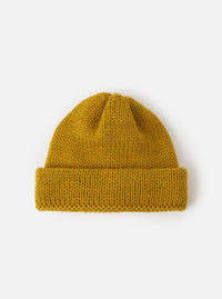 Mustard British Wool Short Watch Cap