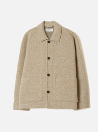 Fawn Wool Fleece Rams Jacket
