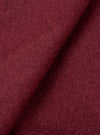 A close-up fabric swatch image of the Berry/Brown Wool Fleece Cardigan against a plain light background, revealing the intricate flecked texture, rich berry-brown wool blend weave, and soft knit feel.