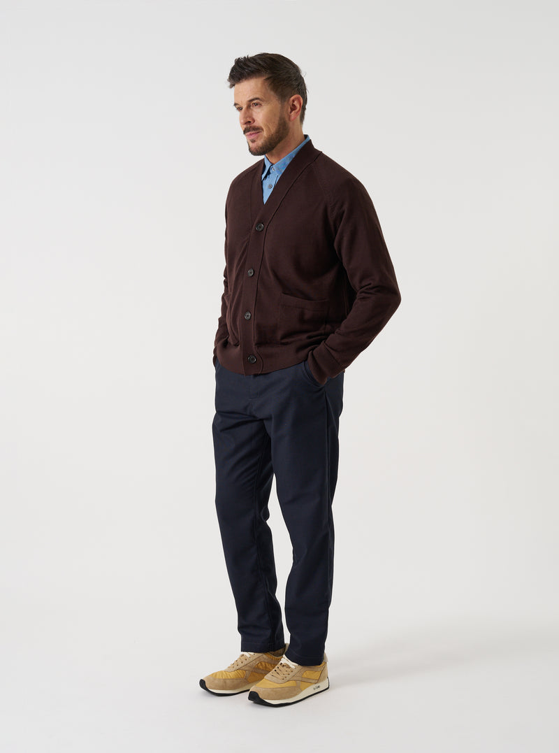Expresso Merino Loose Cardigan II