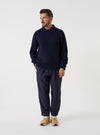 Navy Shetland Wild Curtis Sweater