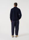 Navy Shetland Wild Curtis Sweater