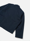 Navy Slub Sateen Ives Jacket