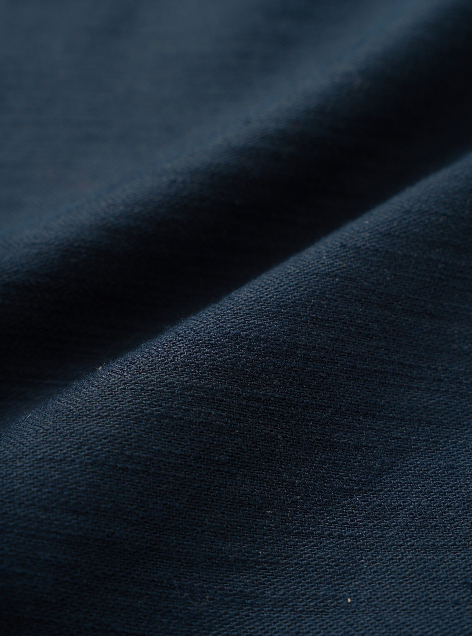 Navy Slub Sateen Ives Jacket