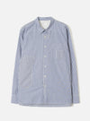 Navy Queens Cotton Patched Shirt