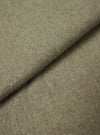 A detailed fabric swatch image filling the entire frame to demonstrate the woven texture and muted olive green hue of the fabric used for the Olive Monty Cotton Tencel Standard Shirt.