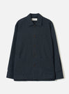 Navy Airline Flannel Travail Overshirt