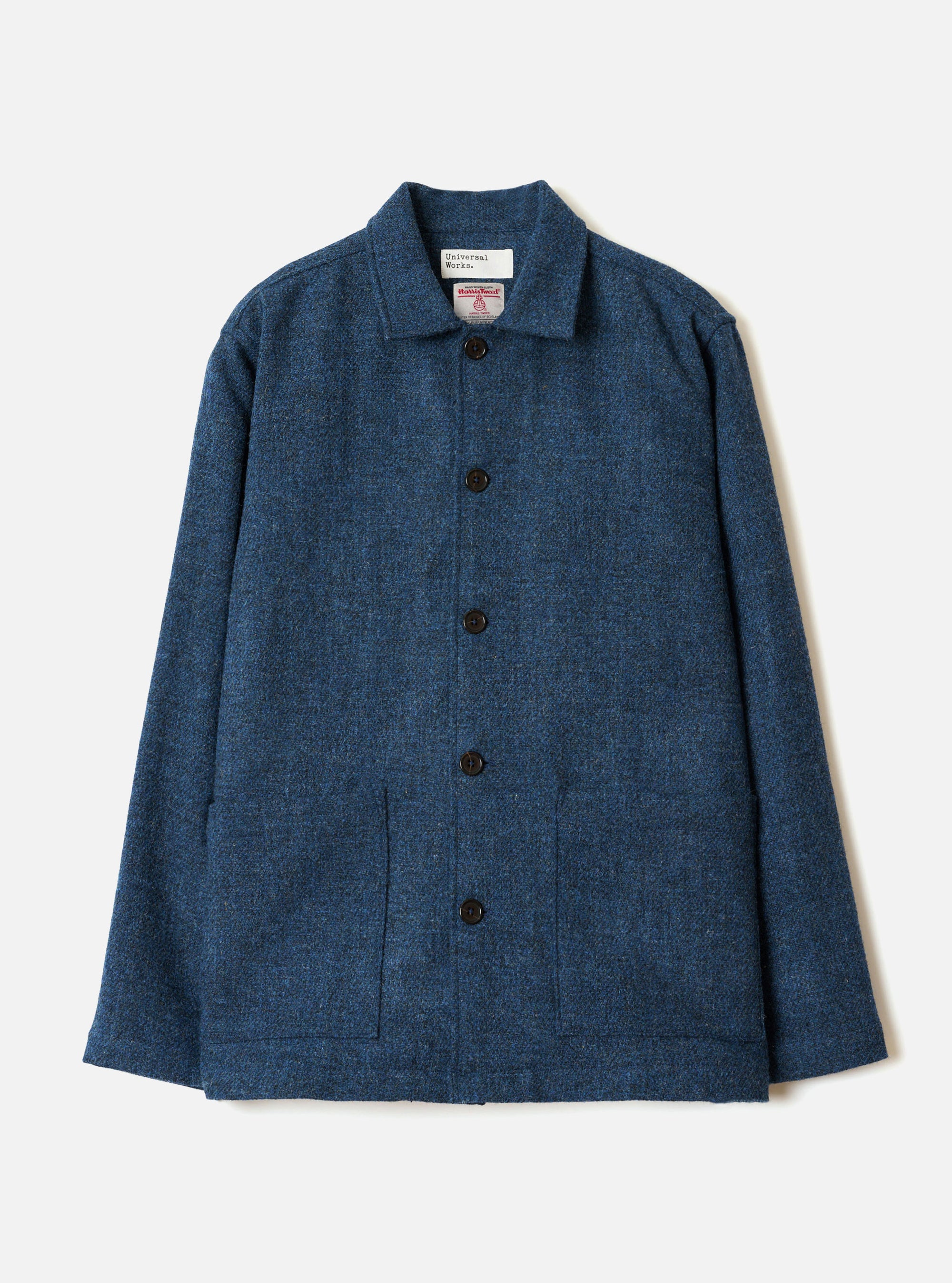 Blue Harris Tweed Easy Jacket