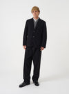 Black Cat Cord Two Button Jacket