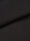 A close-up fabric swatch image showcasing the tight weave and subtle texture of the Black R.Oxford Lucky Shirt, filling the frame to display the deep black cotton fabric quality.