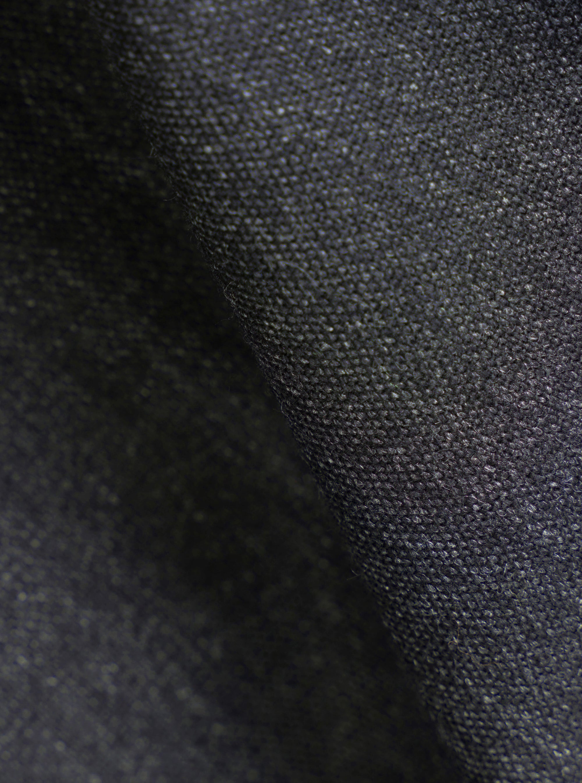 Charcoal Recycled Italian Tweed Two Button Jacket