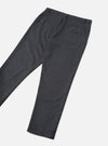 Charcoal Recycled Italian Tweed Military Chino