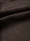 Brown Recycled Italian Tweed Pleated Track Pant
