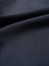 Navy Recycled Italian Tweed Pleated Track Pant