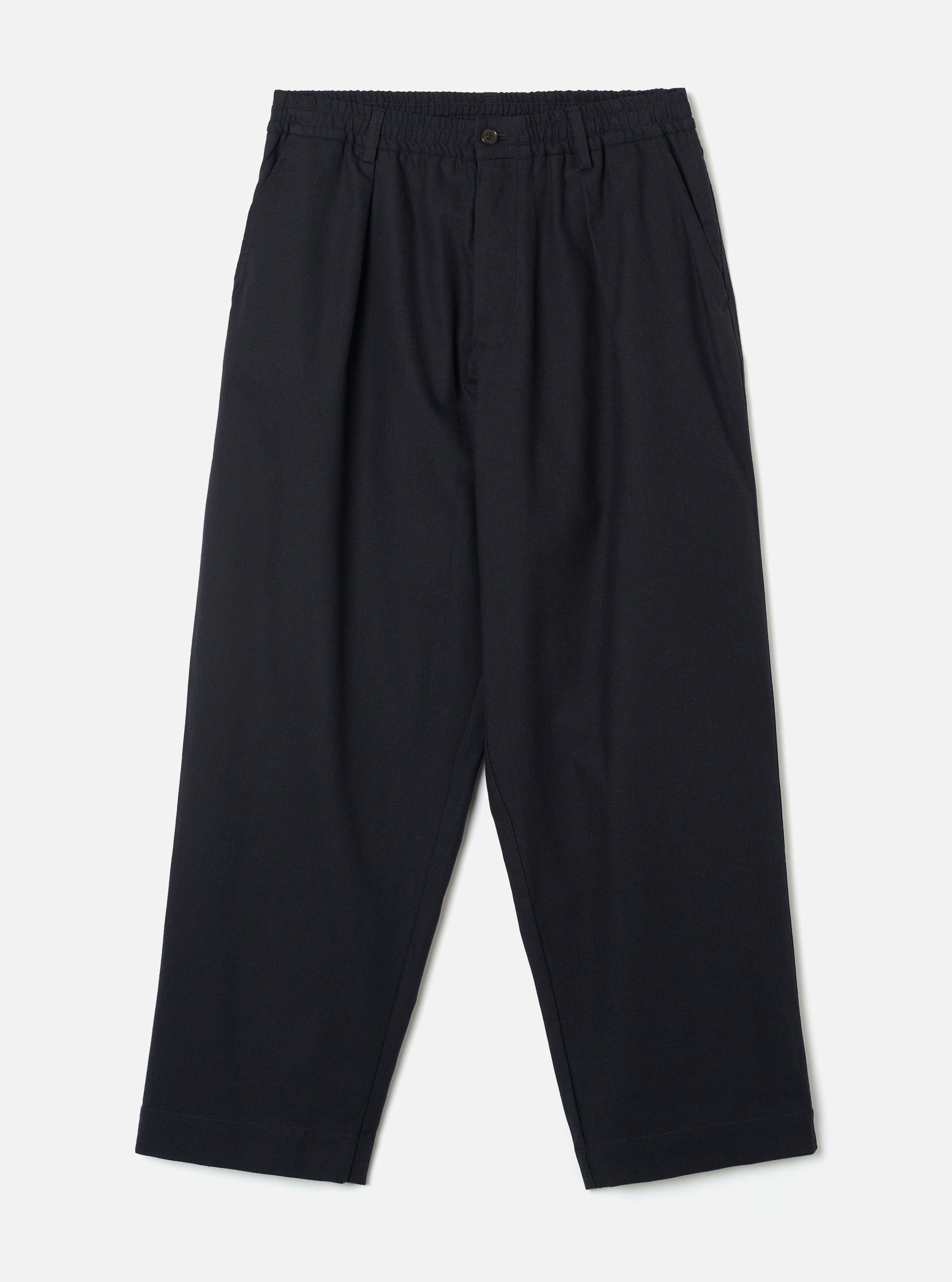 Navy Lucca Suiting Oxford Pant