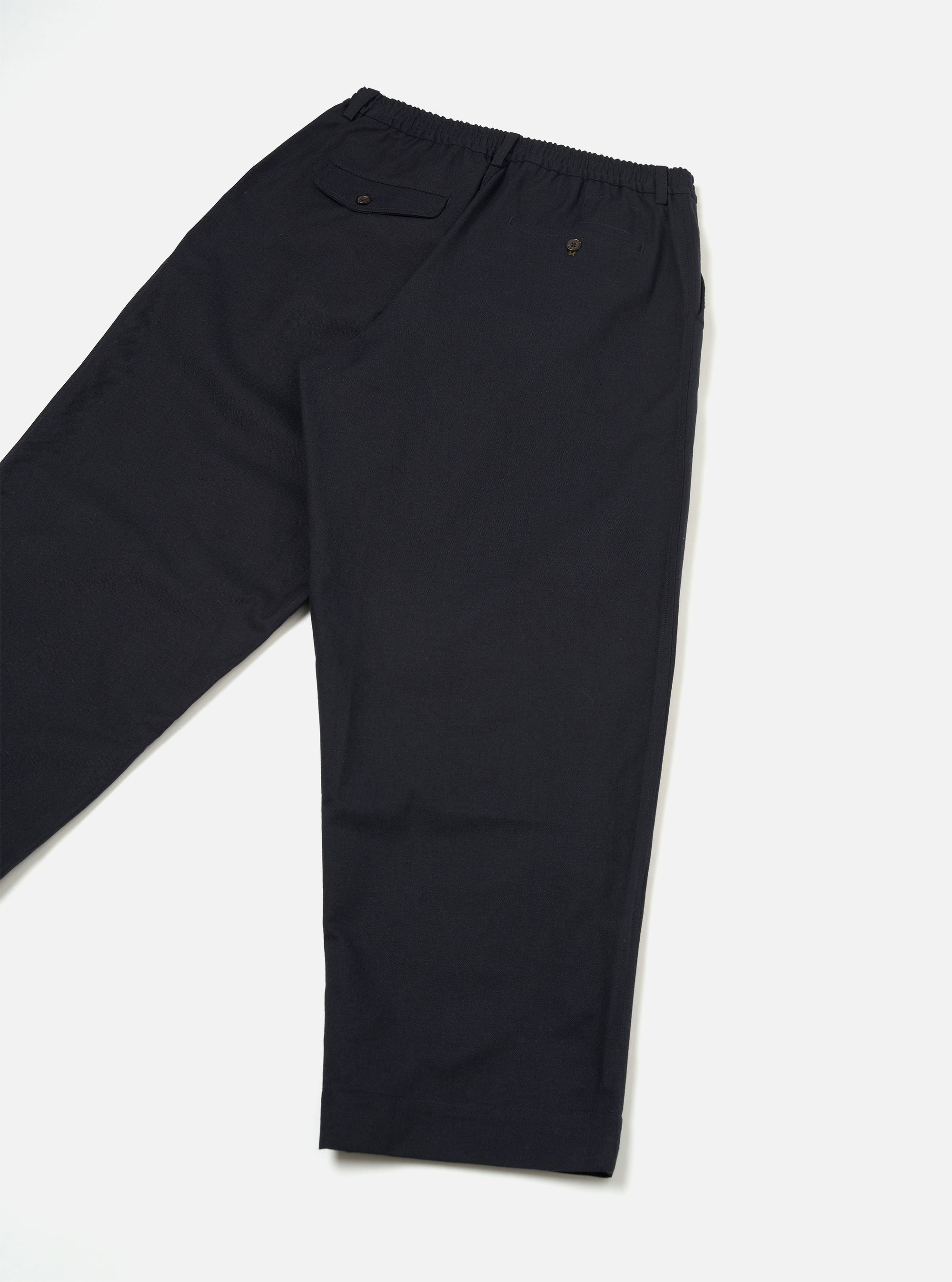 Navy Lucca Suiting Oxford Pant