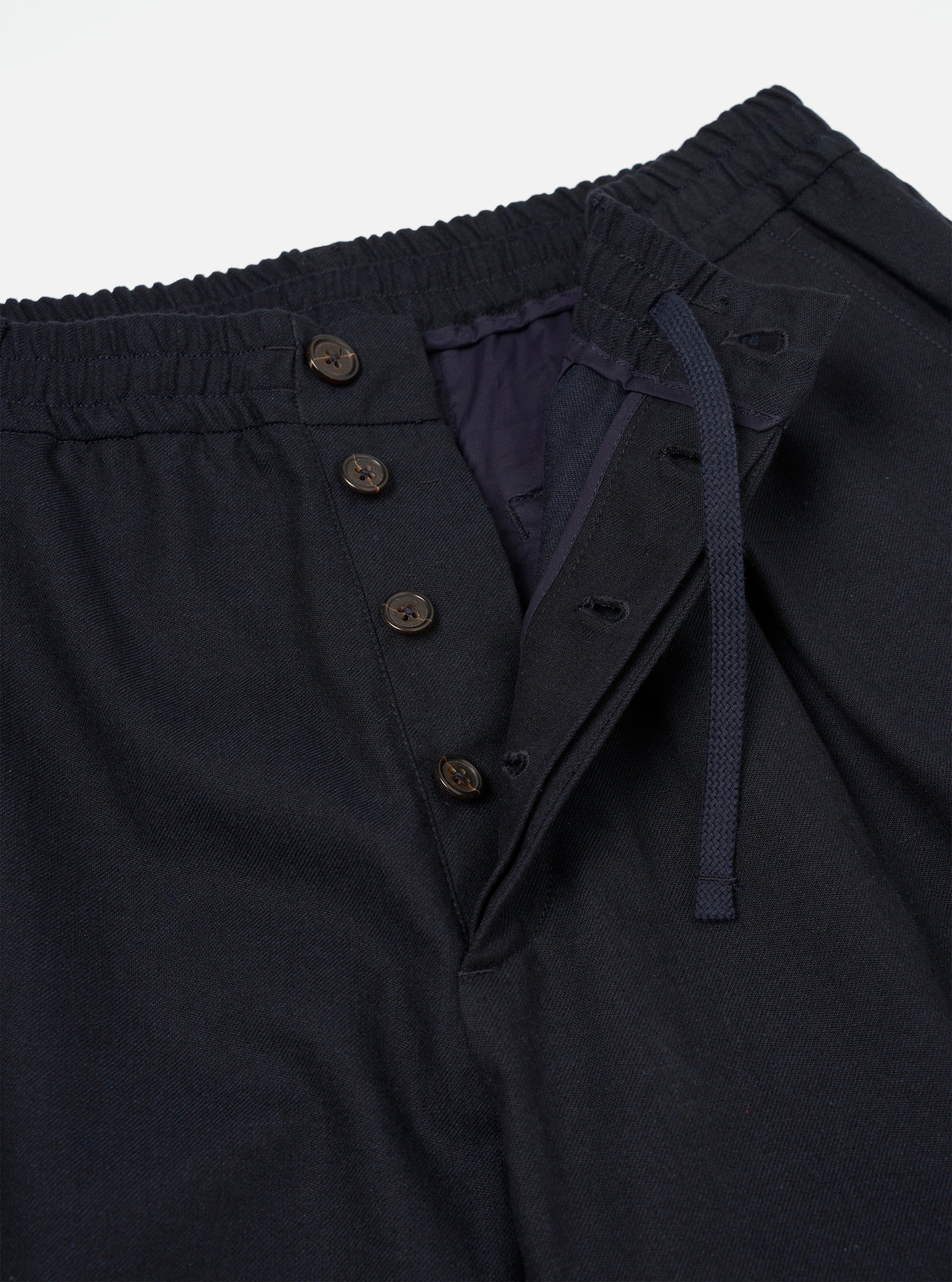 Navy Lucca Suiting Oxford Pant