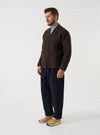 Brown Raven Fleece Advance Cardigan