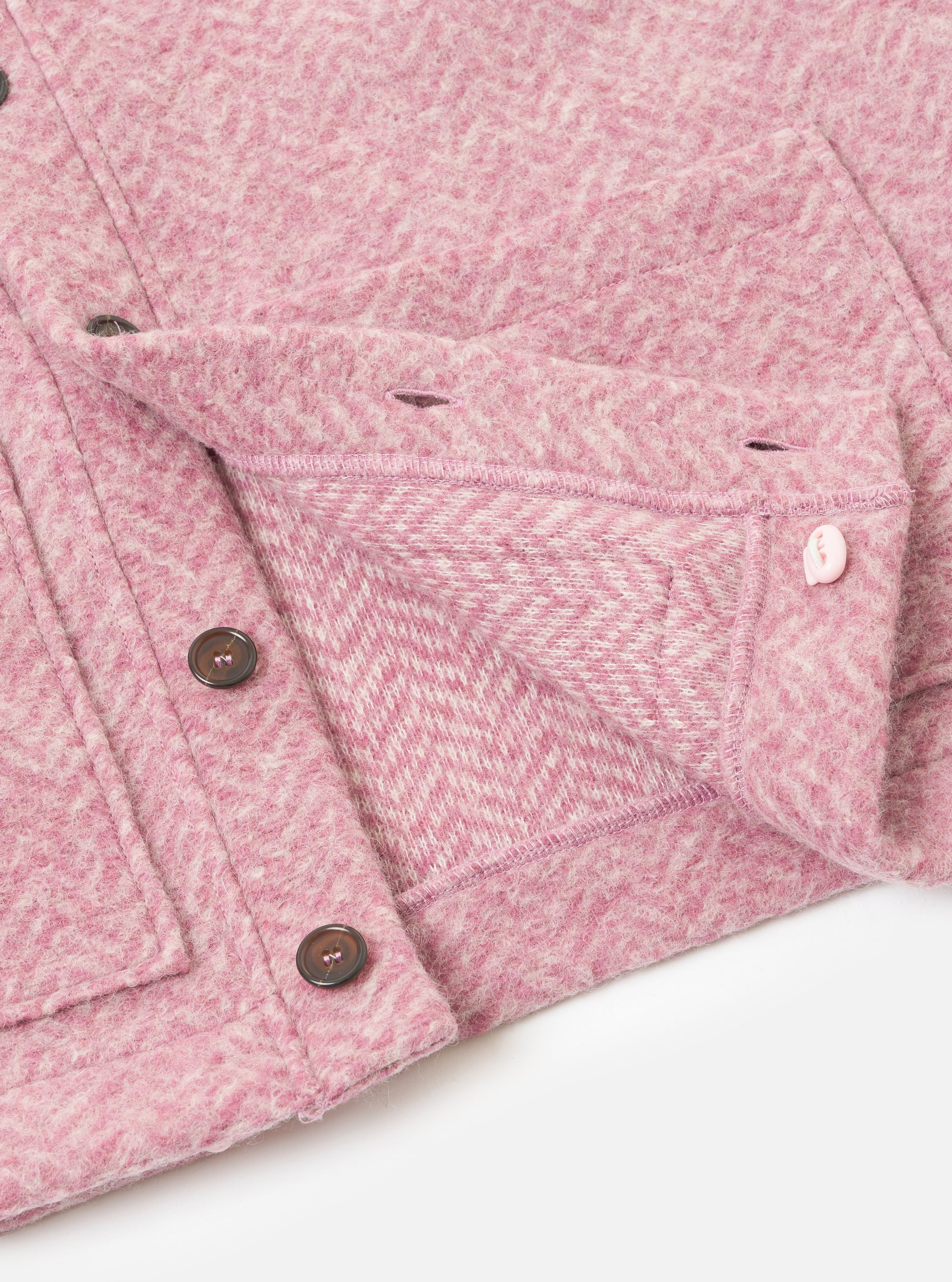 Pink Raven Fleece Advance Cardigan