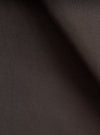 A close-up fabric swatch image of the Brown Micro Canvas Warmus Jacket on a plain white background, showing the fine weave texture, smooth surface finish, and rich shade of the brown cotton canvas material.
