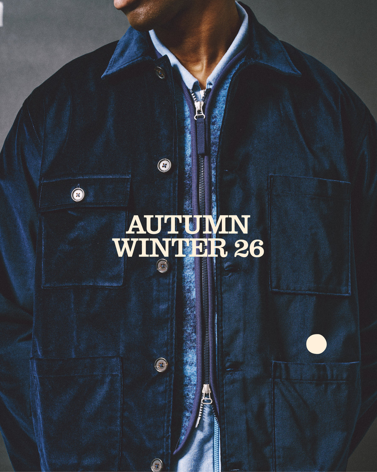 Navy CPH Velvet Dockside