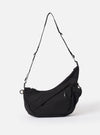 F/CE.® Black Textured Twill Horn Mini Shoulder Bag