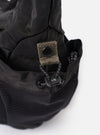 F/CE.® Black Textured Twill Horn Mini Shoulder Bag
