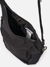 F/CE.® Black Textured Twill Horn Mini Shoulder Bag