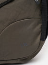 F/CE.® Charcoal Textured Twill Horn Mini Shoulder Bag