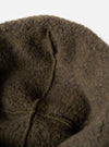 cableami® Olive Recycled Wool Flight Watch Cap