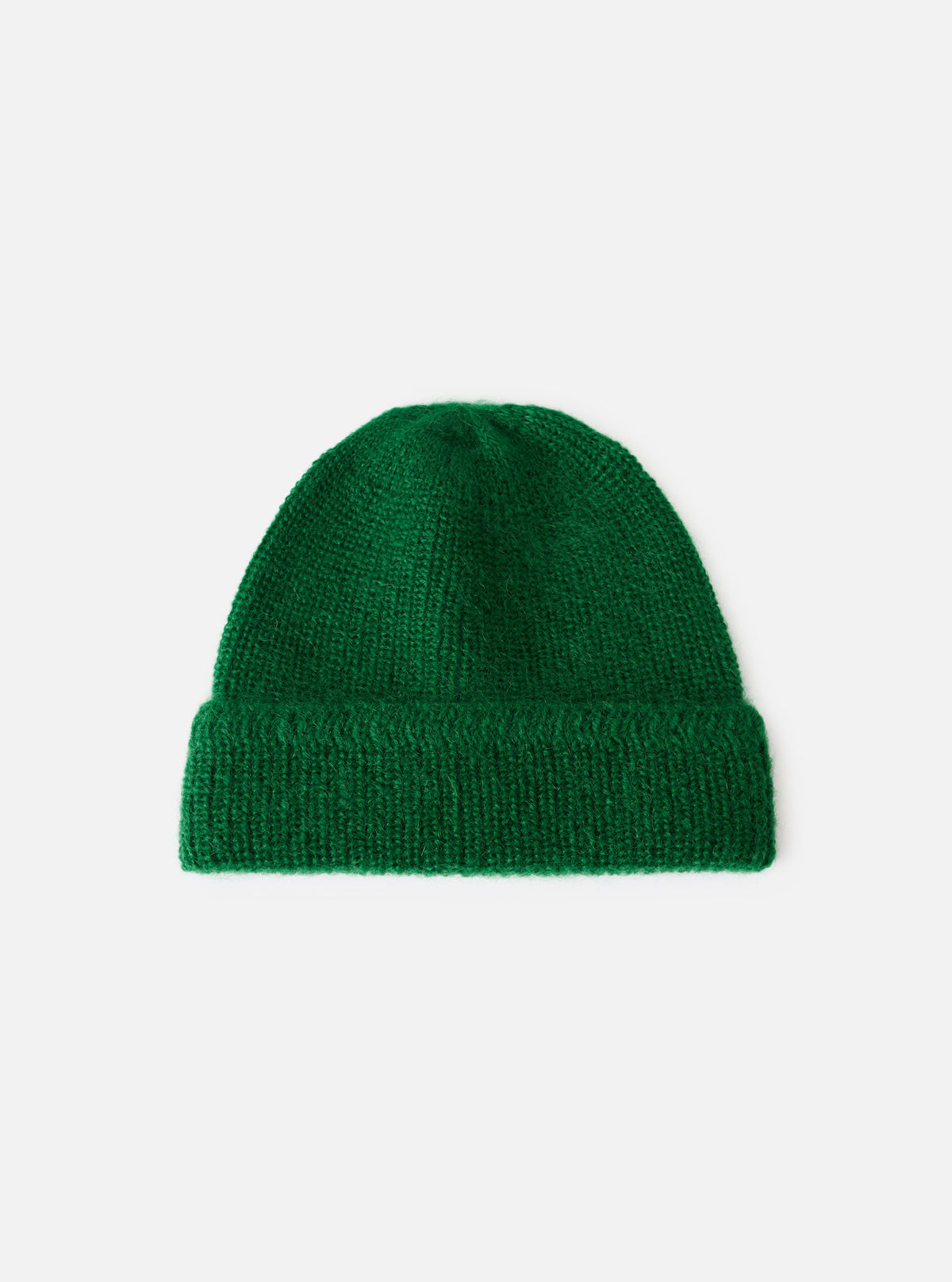 cableami® Green Mohair Watch Cap