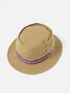 Beige Chino Cotton cableami® Loose Light Pork Pie Hat