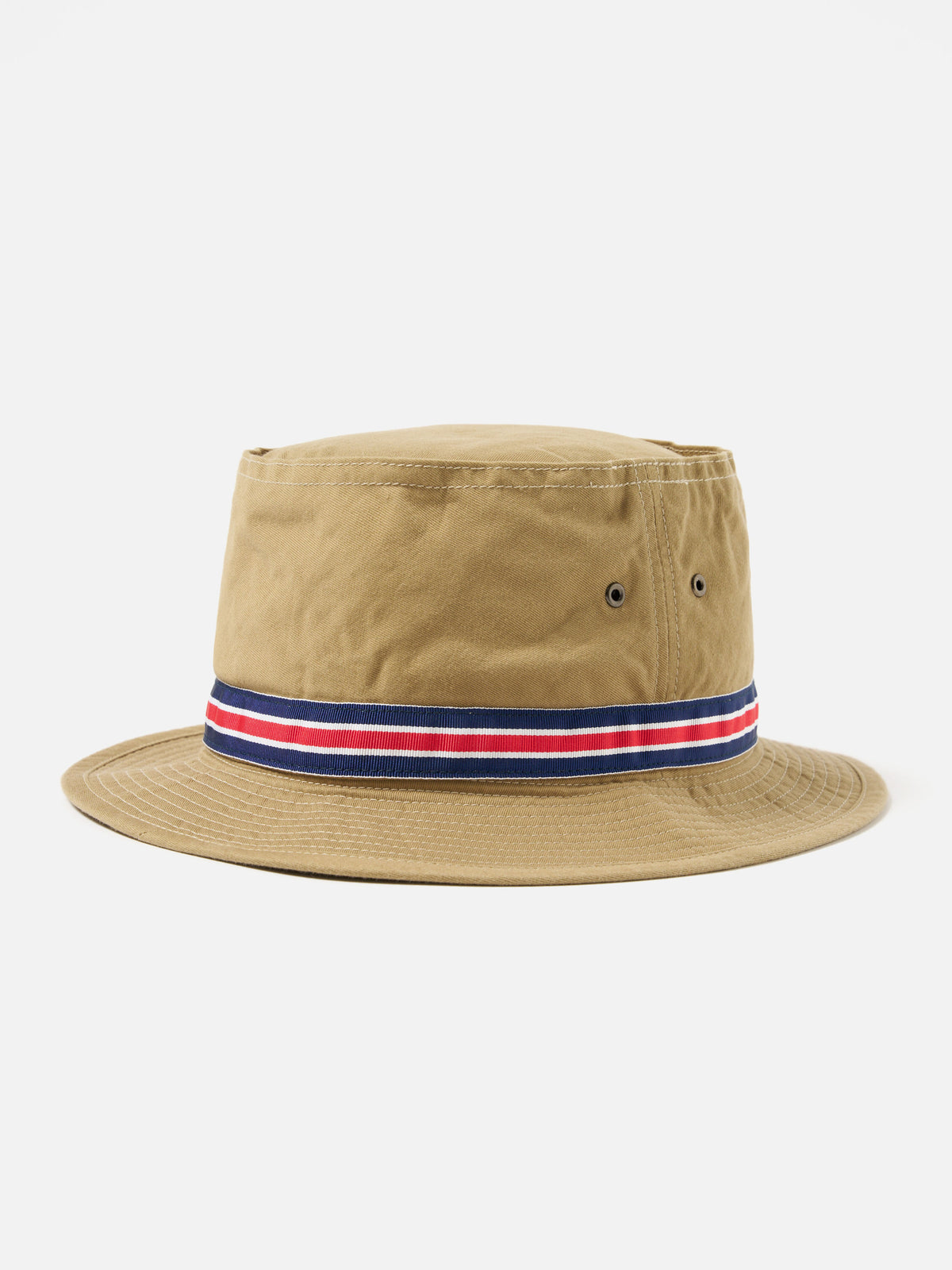 Beige Chino Cotton cableami® Loose Light Pork Pie Hat