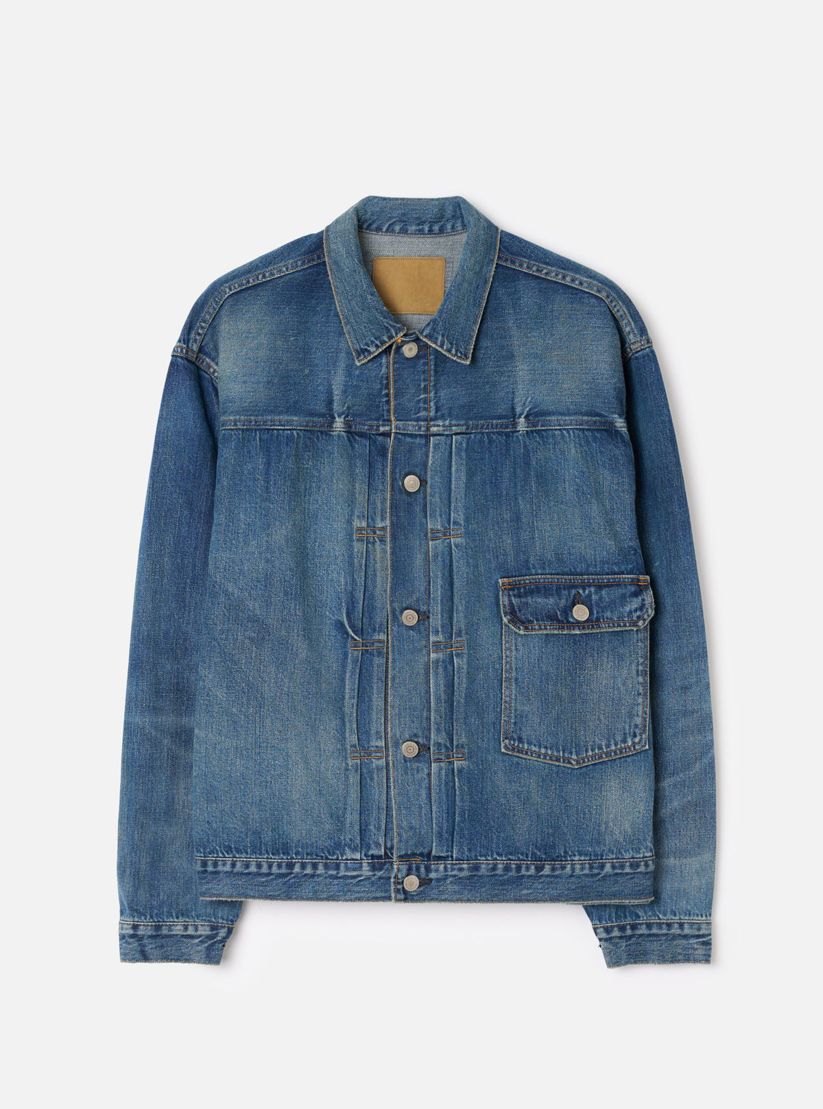 Ordinary Fits 011 Used Wash Indigo Denim Jacket