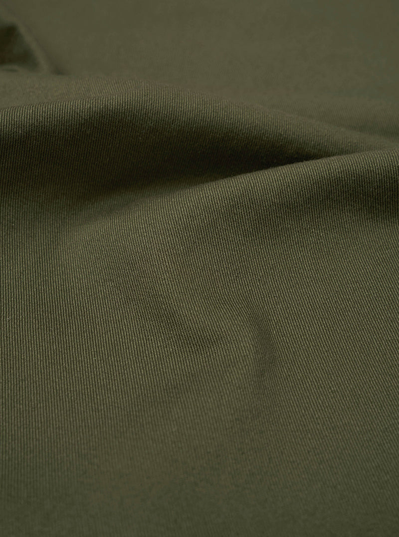 Olive Green Twill Bakers Jacket